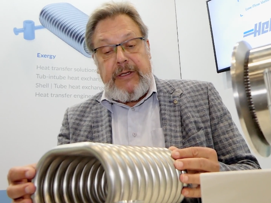 Hebmueller hydrogen Experte Jens Bartsch über Exergy Röhrenwärmetauscher